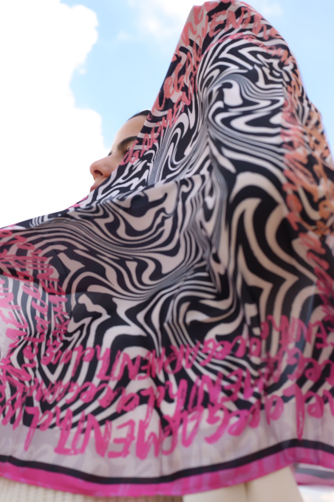 The Definitive Scarf by The Lace Garment - spirit-capsule || Pink