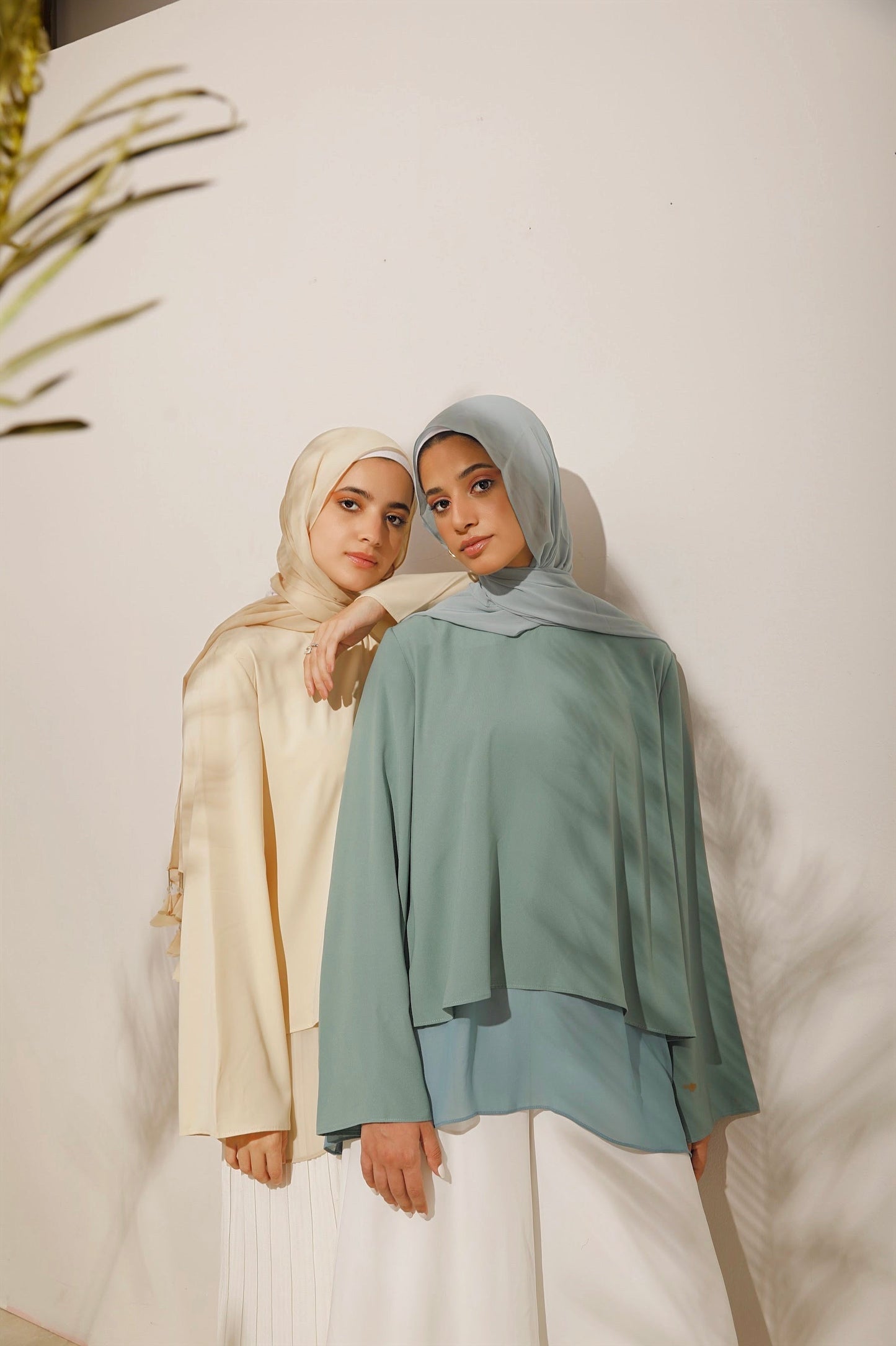 The Lace Garment Layer Up Blouse. Versatile and Chic; Comes in 7 colors || Mint