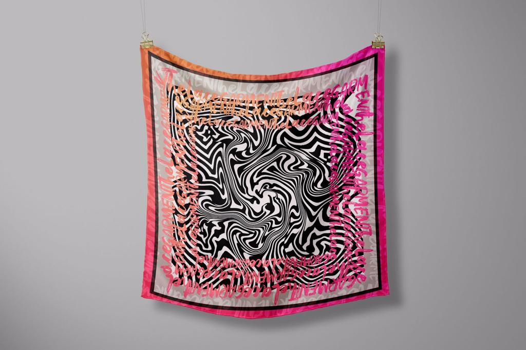 The Definitive Scarf by The Lace Garment - spirit-capsule || Pink