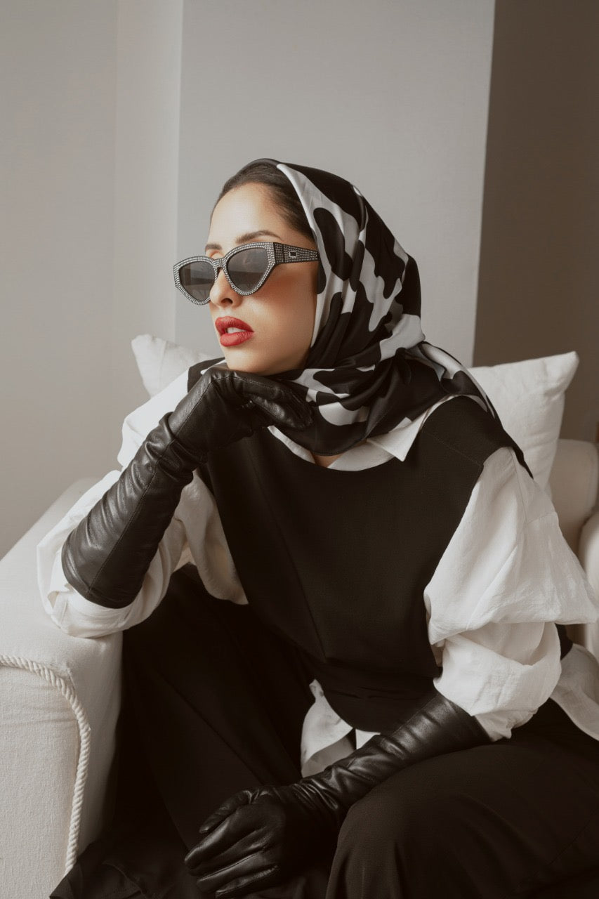 The Lace Garment Scarf, Bold Edition! Timeless and Modern Modest Fashion - refined ||