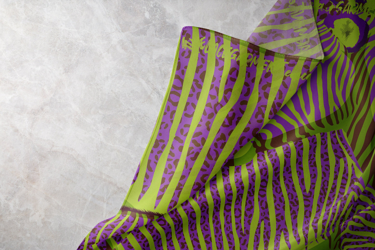 Tropica-Inspired Scarf by The Lace Garment - Madagascar ||