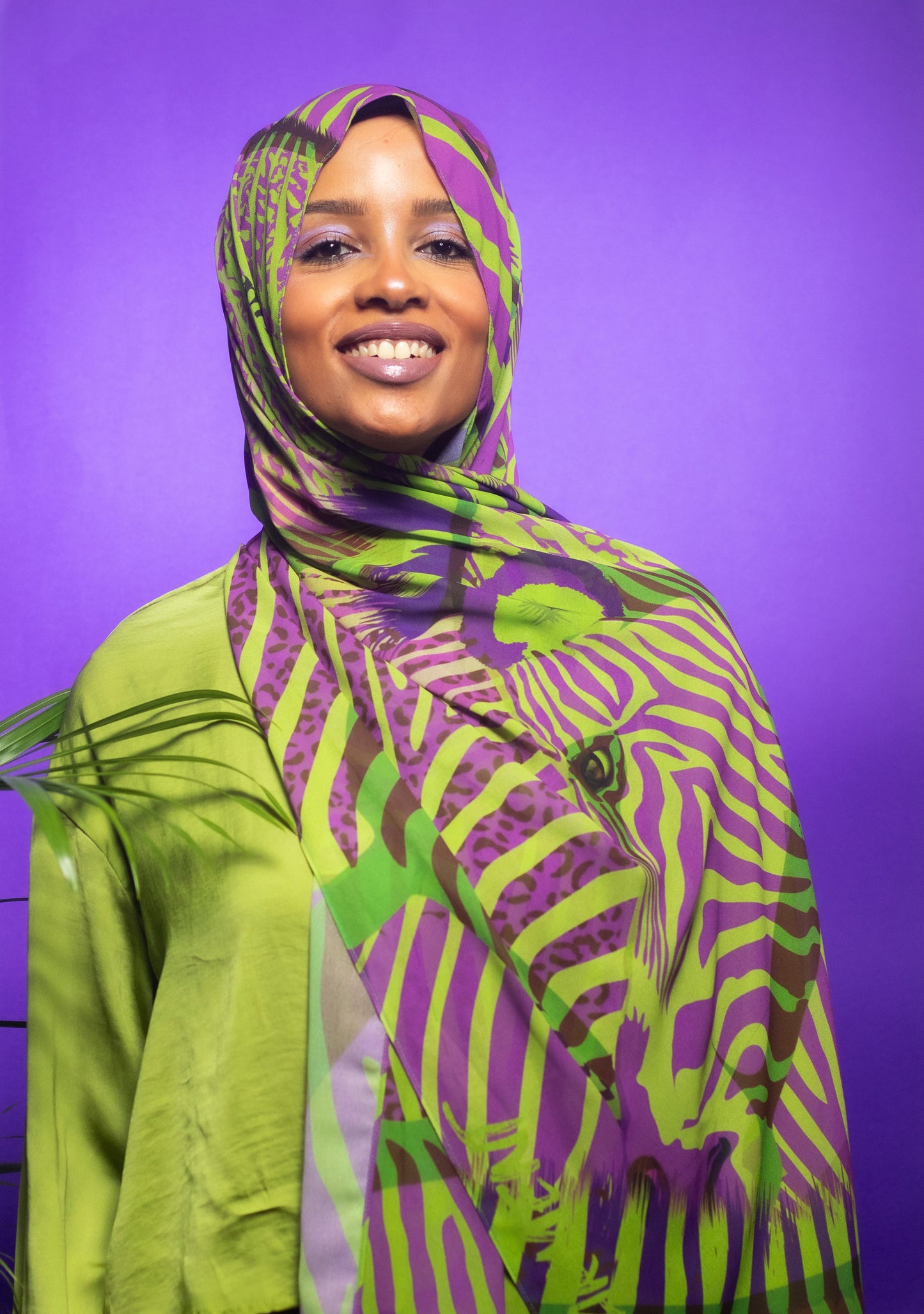Tropica-Inspired Scarf by The Lace Garment - Madagascar ||