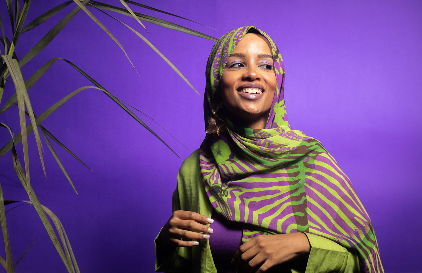 Tropica-Inspired Scarf by The Lace Garment - Madagascar ||