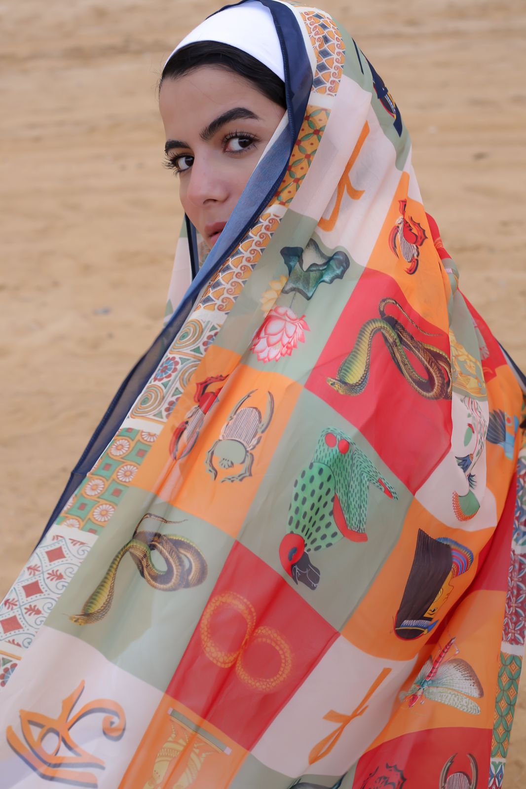 Tropica-Inspired Scarf by The Lace Garment - valley-of-queens ||