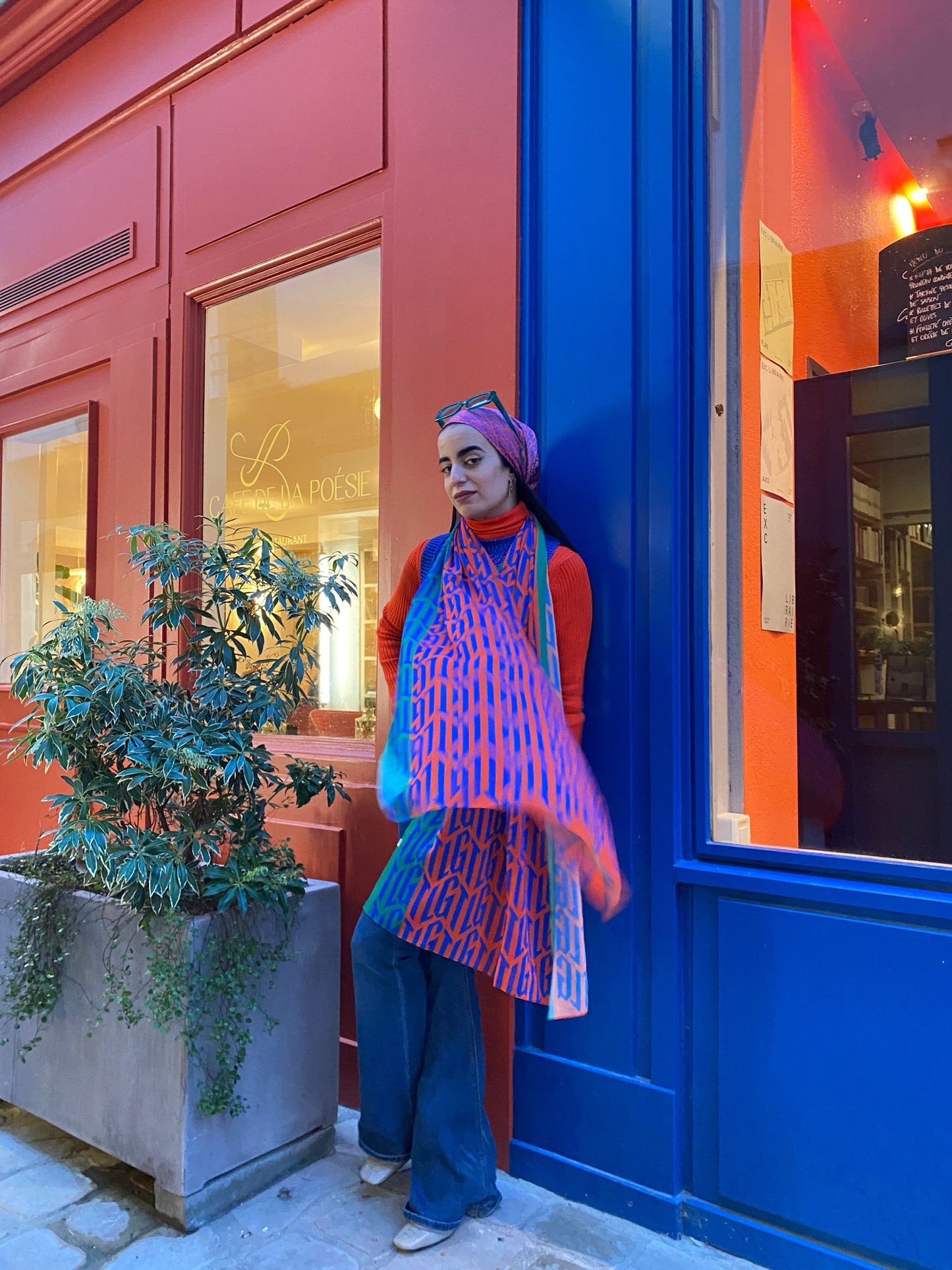 The Lace Garment Scarf, Parisian Edition! Timeless and Modern Modest Fashion - madeline ||