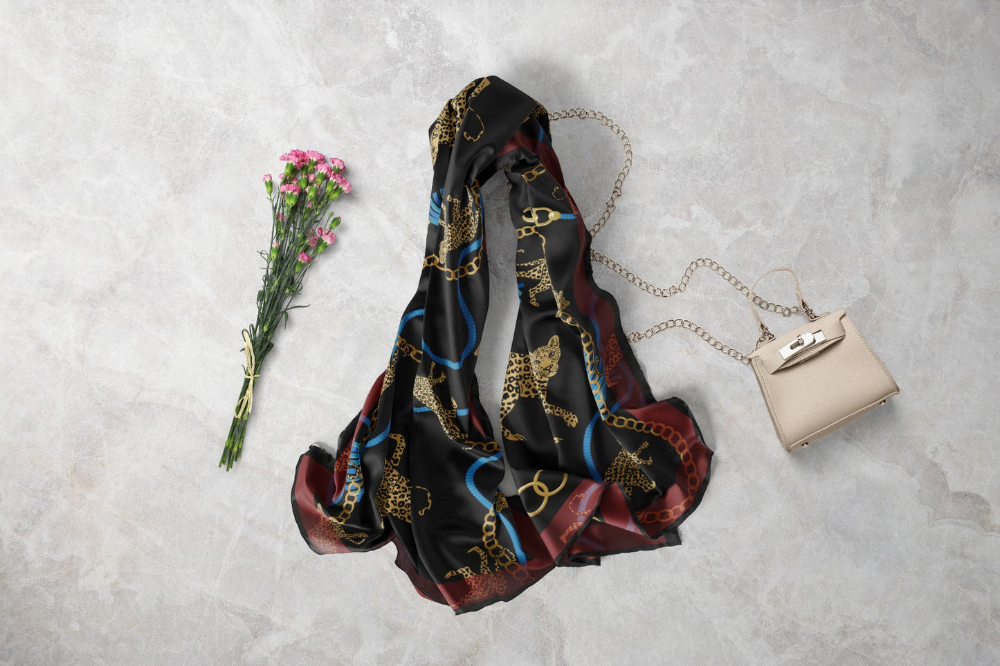 The Lace Garment Scarf, Bold Edition! Timeless and Modern Modest Fashion - Feisty ||