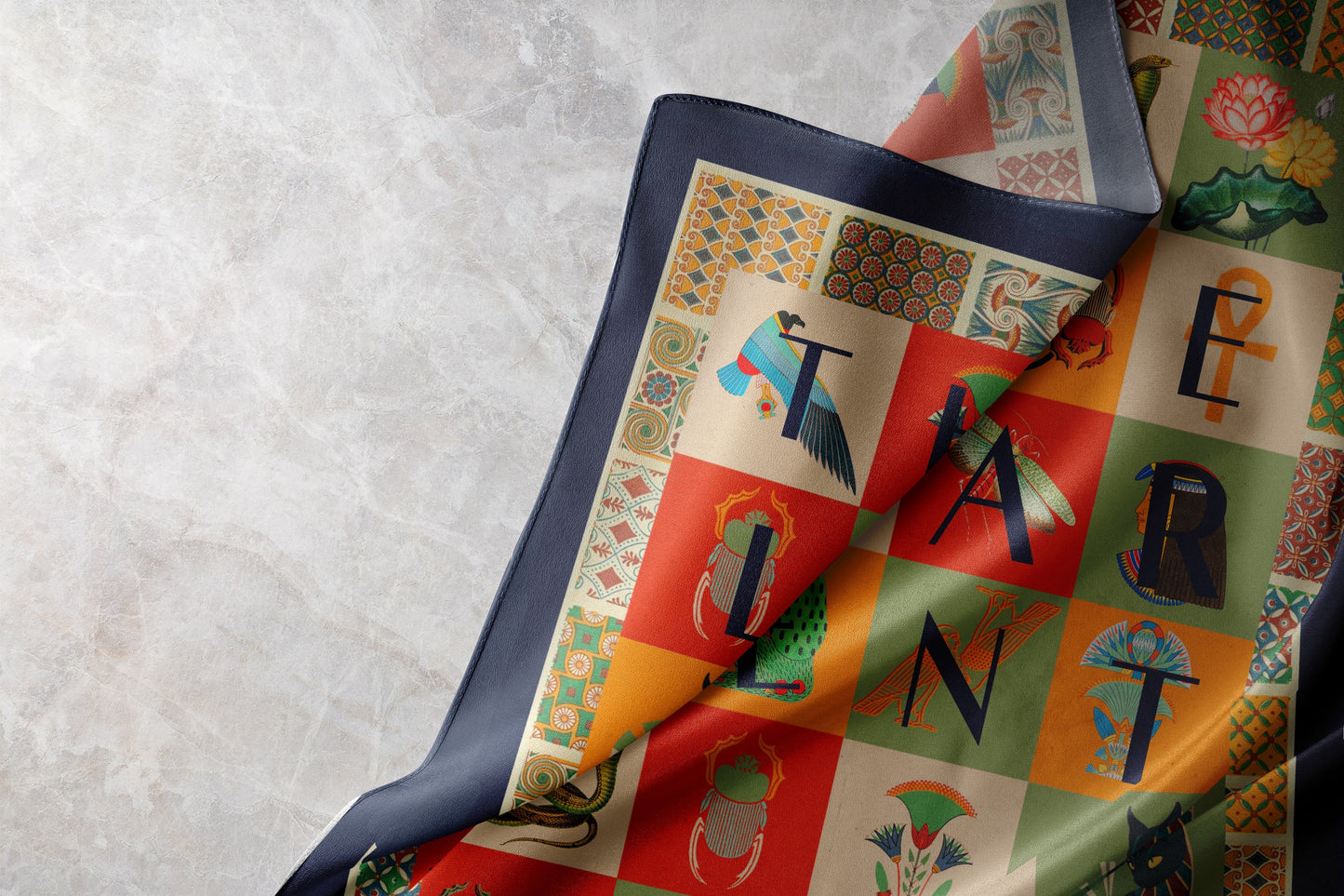 Tropica-Inspired Scarf by The Lace Garment - valley-of-queens ||