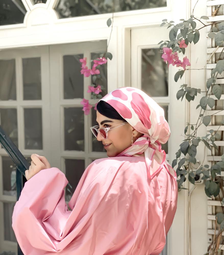 The Lace Garment Scarf, Tasty Edition! Timeless and Modern Modest Fashion - strawberry-cream ||