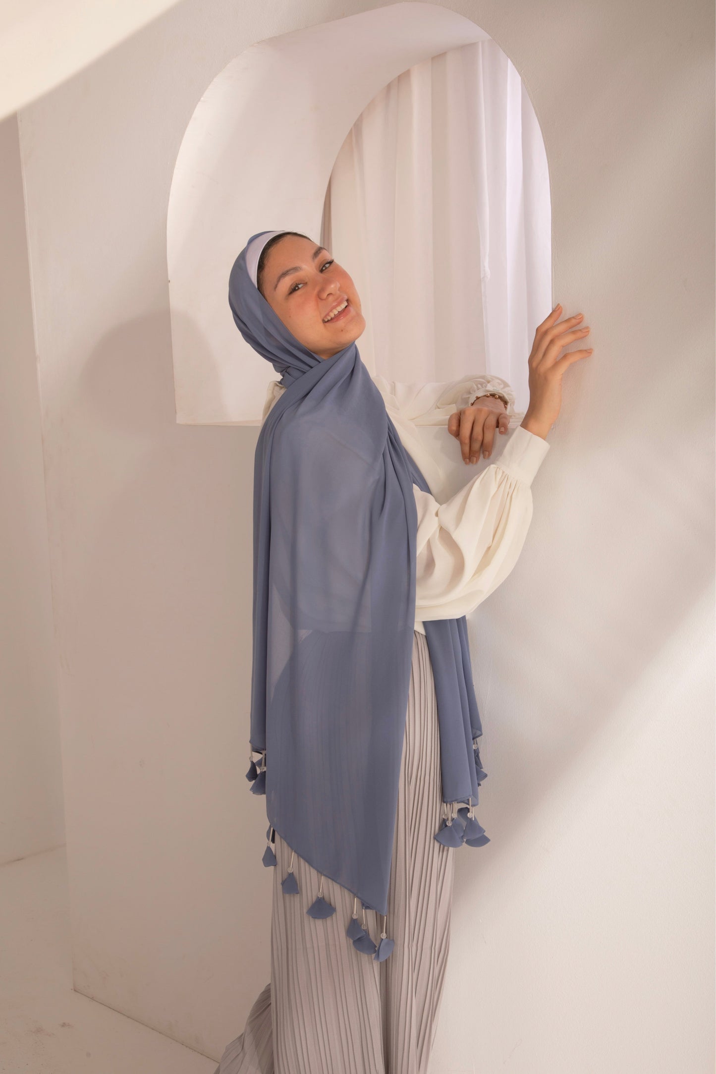 Tassel Wonders Dusty Blue