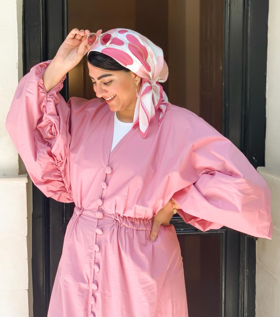 The Lace Garment Scarf, Tasty Edition! Timeless and Modern Modest Fashion - strawberry-cream ||