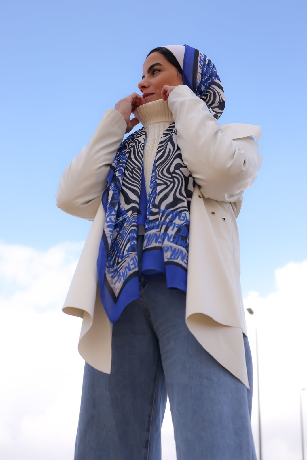 The Definitive Scarf by The Lace Garment - spirit-capsule || Blue