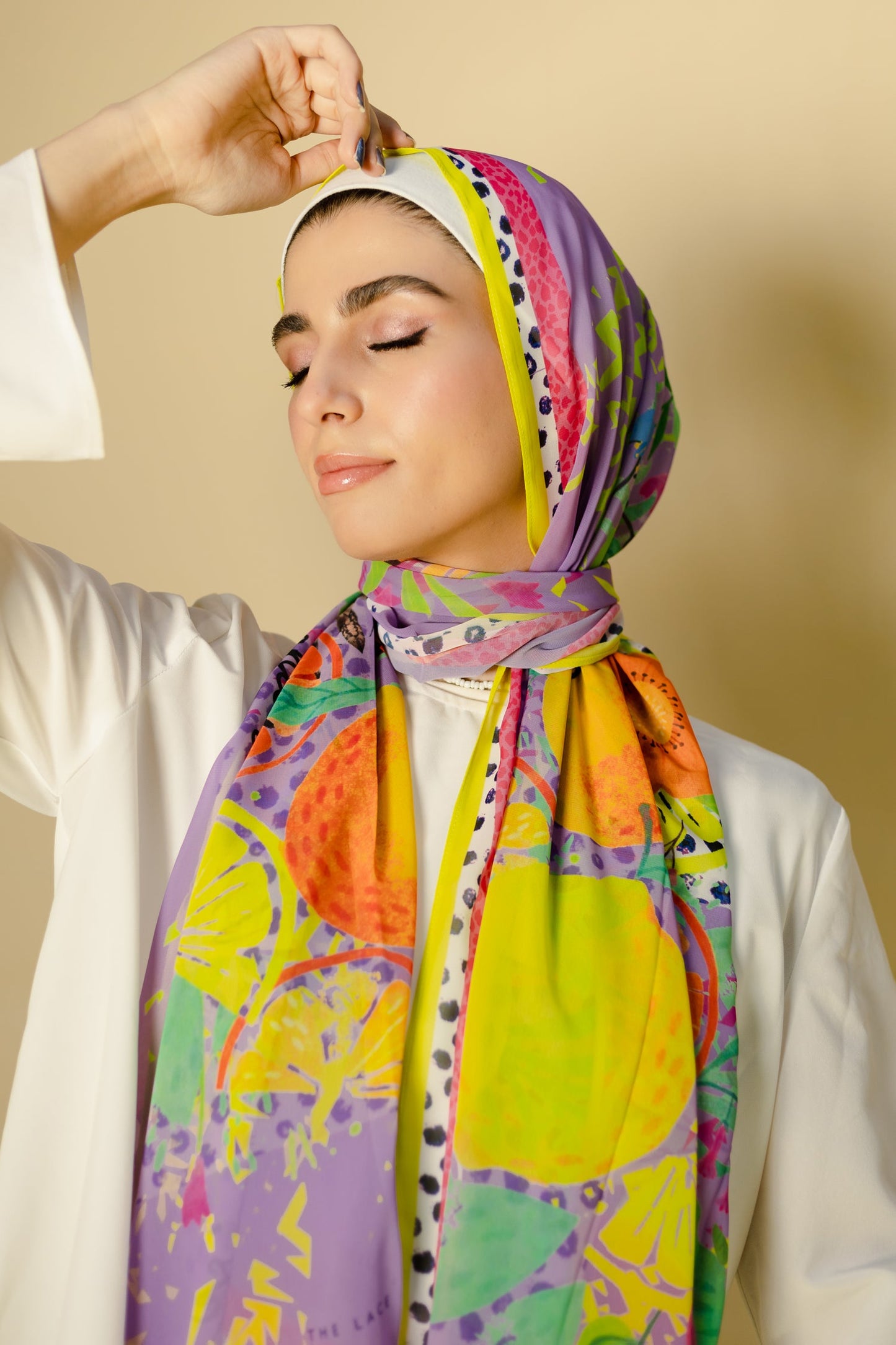 Tropica-Inspired Scarf by The Lace Garment - yola ||