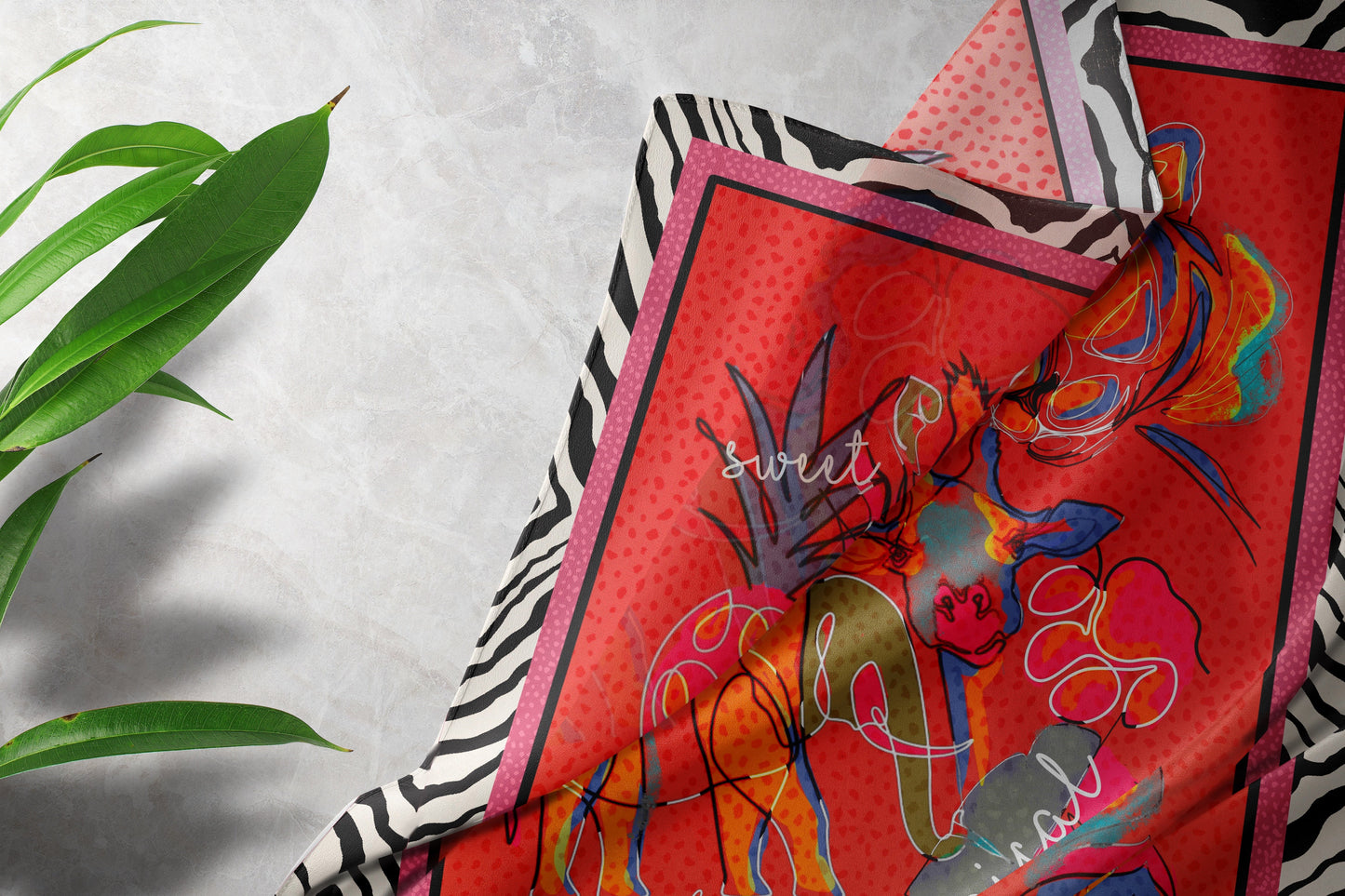 Tropica-Inspired Scarf by The Lace Garment - arizona ||