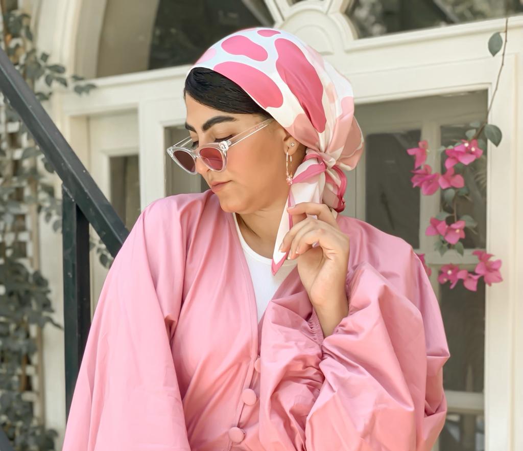 The Lace Garment Scarf, Tasty Edition! Timeless and Modern Modest Fashion - strawberry-cream ||