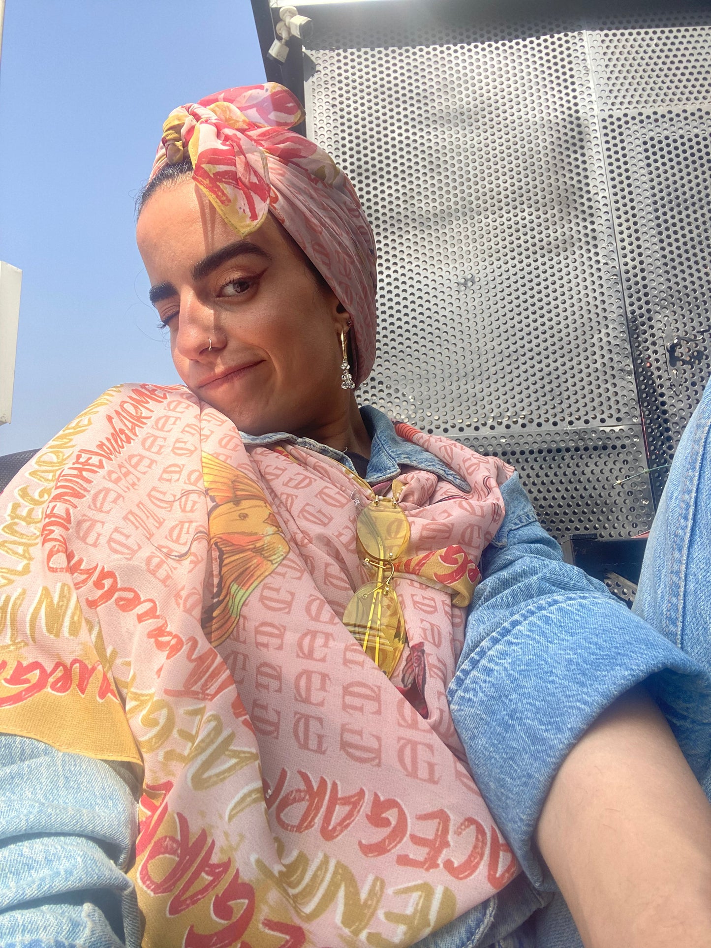 The Lace Garment Scarf, Parisian Edition! Timeless and Modern Modest Fashion - emily ||