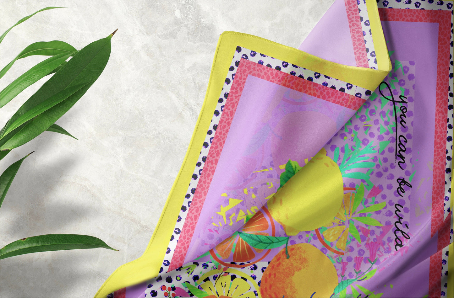 Tropica-Inspired Scarf by The Lace Garment - yola ||