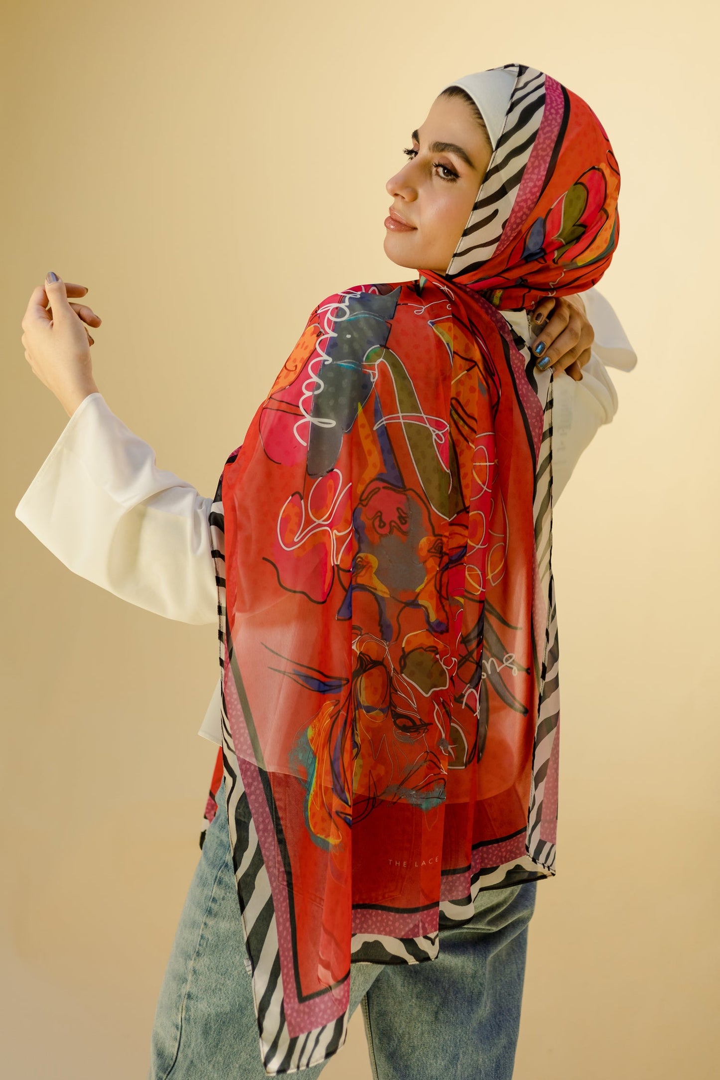 Tropica-Inspired Scarf by The Lace Garment - arizona ||