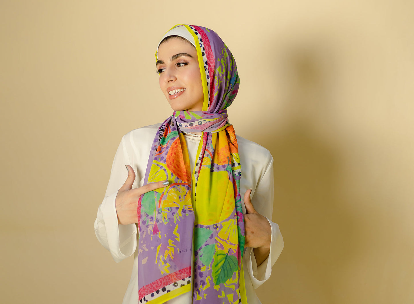 Tropica-Inspired Scarf by The Lace Garment - yola ||