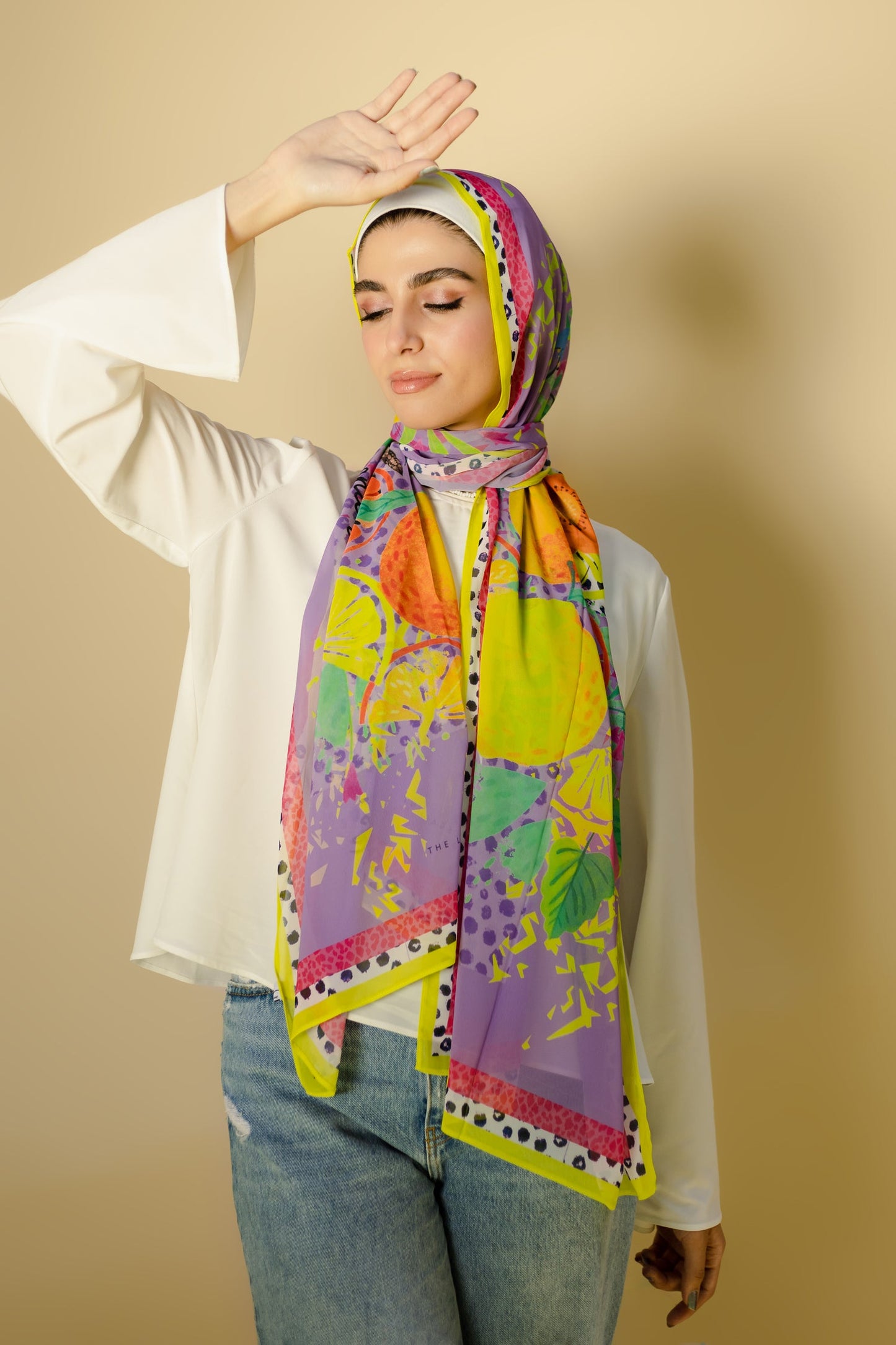 Tropica-Inspired Scarf by The Lace Garment - yola ||