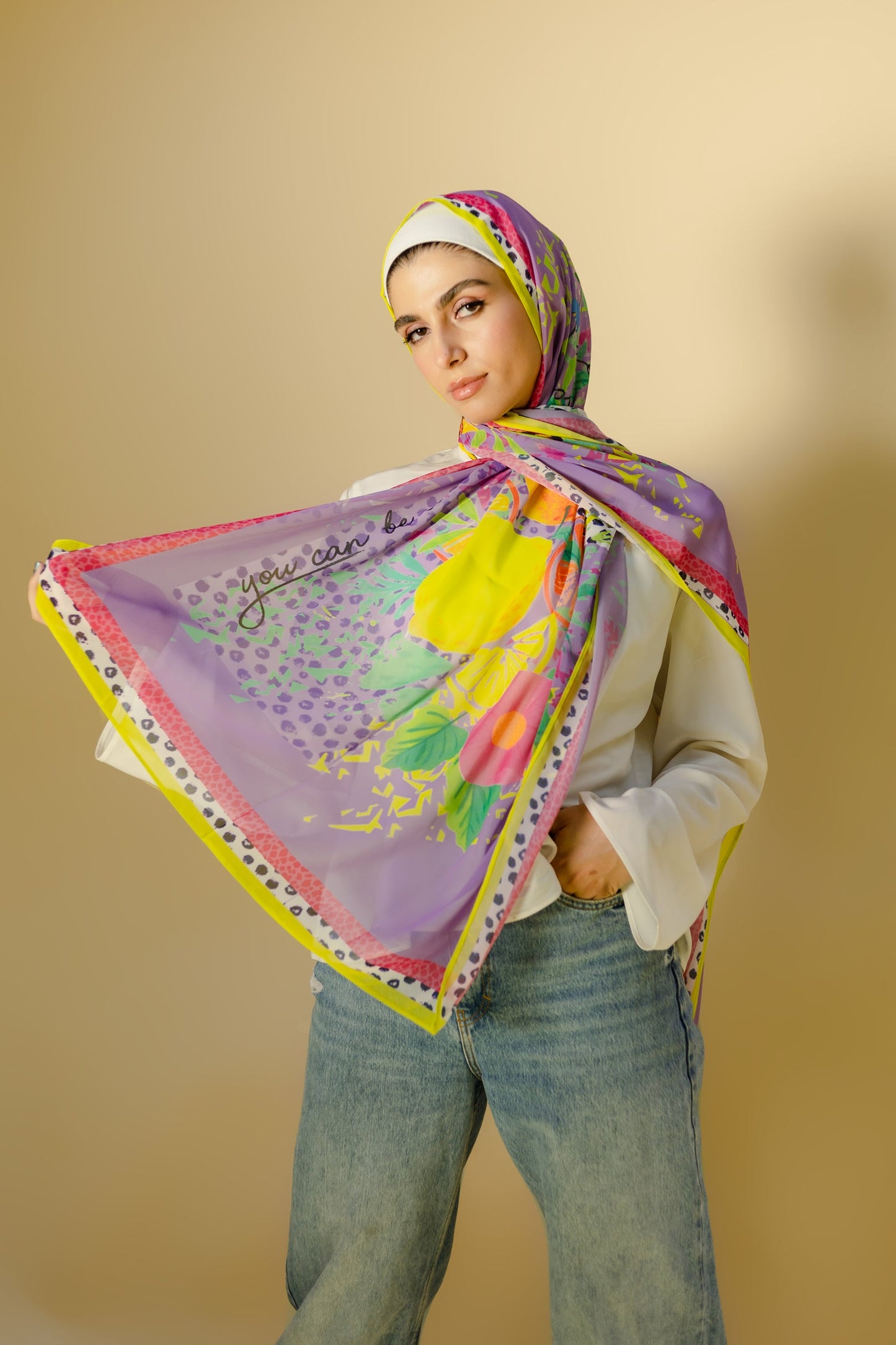 Tropica-Inspired Scarf by The Lace Garment - yola ||