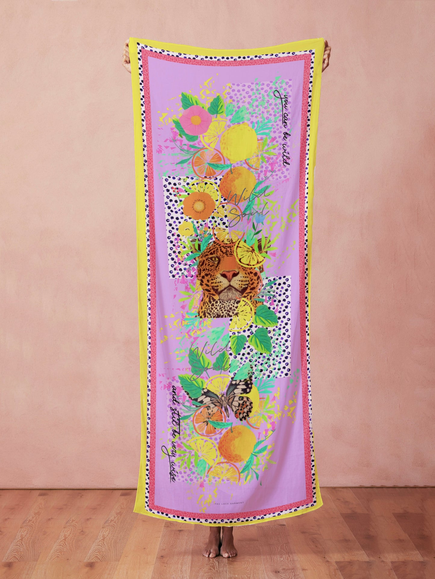 Tropica-Inspired Scarf by The Lace Garment - yola ||