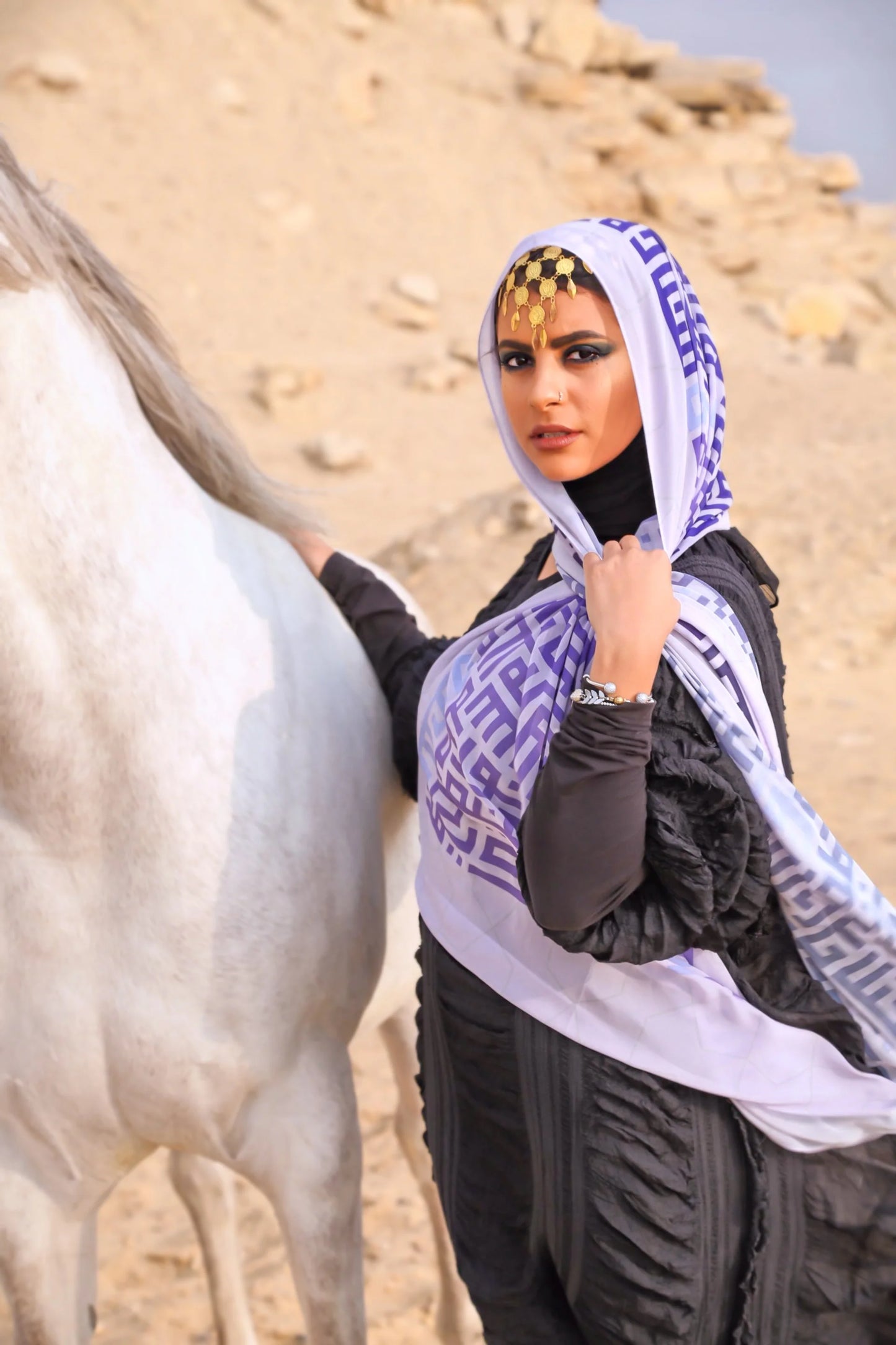 Purple Kufic