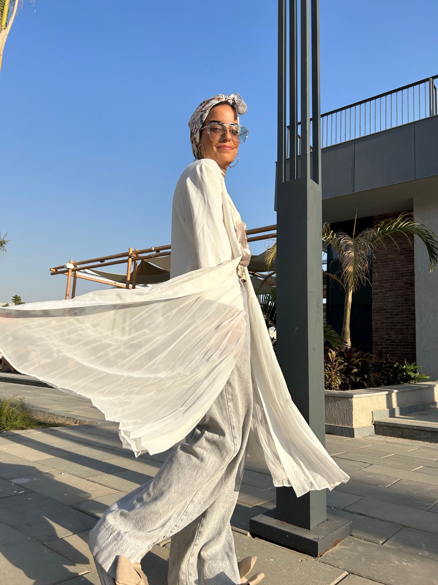 The Lace Garment Moonlight Cardigan. A cute, modest, modern summer essential || Offwhite