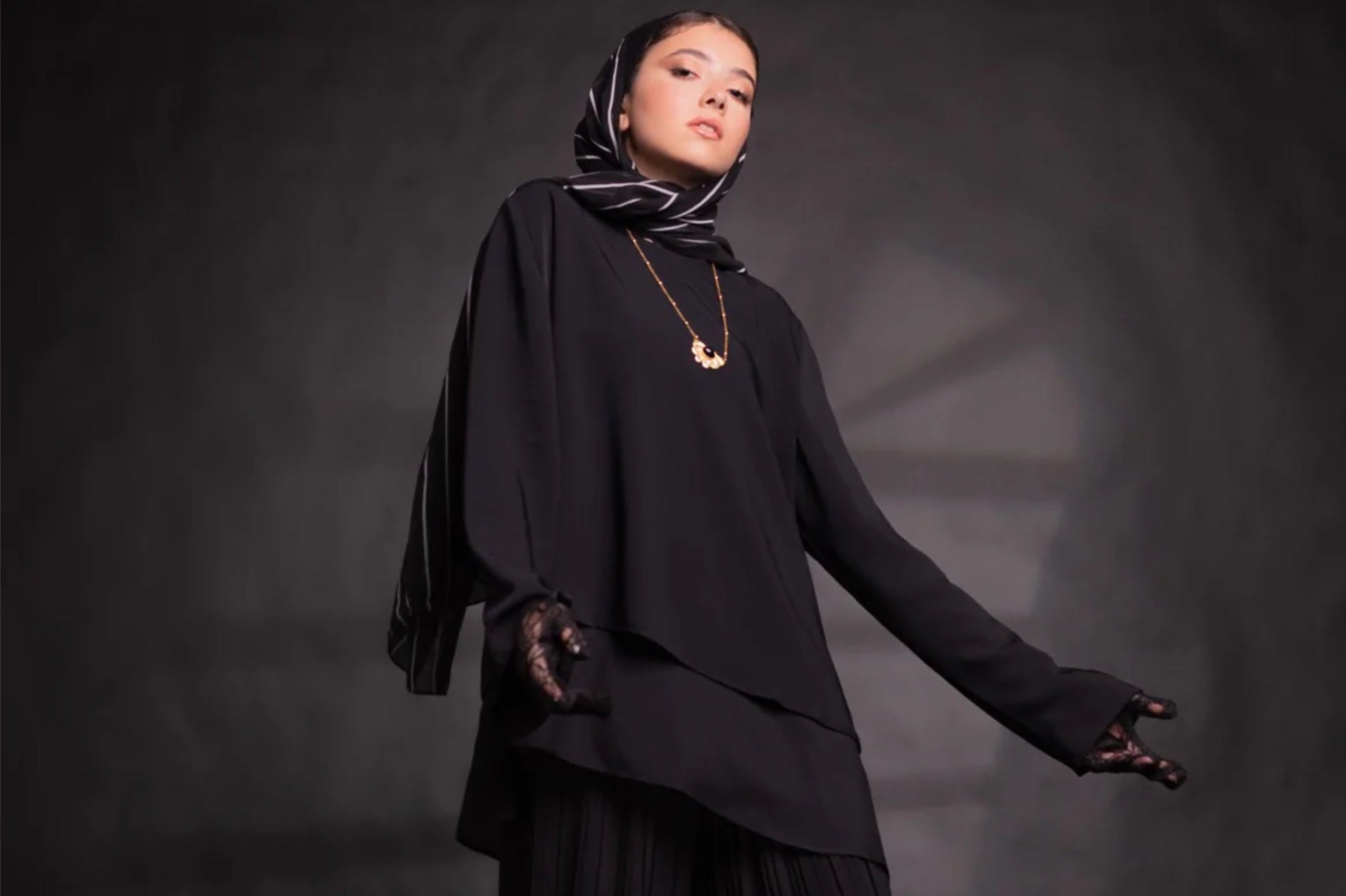 The Lace Garment Layer Up Blouse. Versatile and Chic; Comes in 7 colors || Black