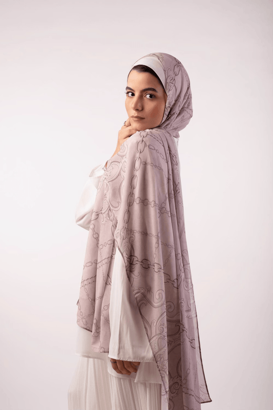 The Lace Garment Scarf Inspired Edition! Timeless and Modern Modest Fashion - modish ||