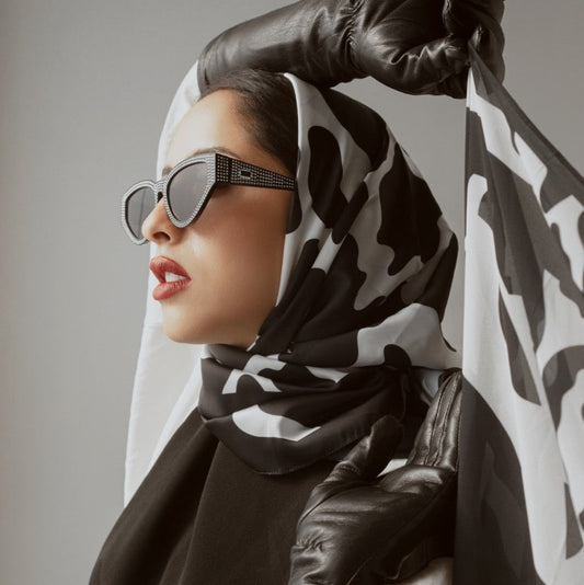 The Lace Garment Scarf, Bold Edition! Timeless and Modern Modest Fashion - refined || 