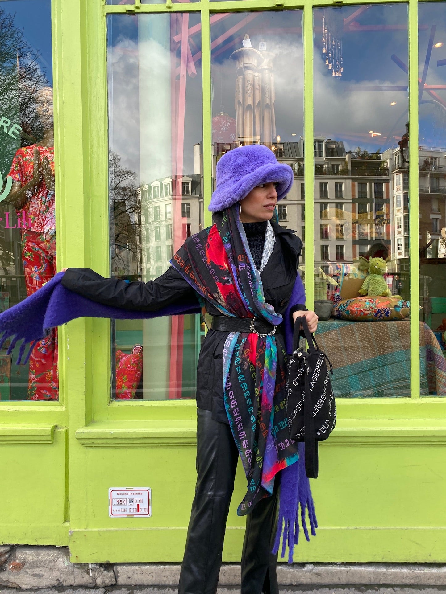The Lace Garment Scarf, Parisian Edition! Timeless and Modern Modest Fashion - sylvie ||