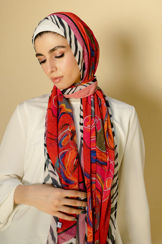Tropica-Inspired Scarf by The Lace Garment - arizona ||