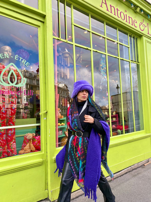 The Lace Garment Scarf, Parisian Edition! Timeless and Modern Modest Fashion - sylvie ||