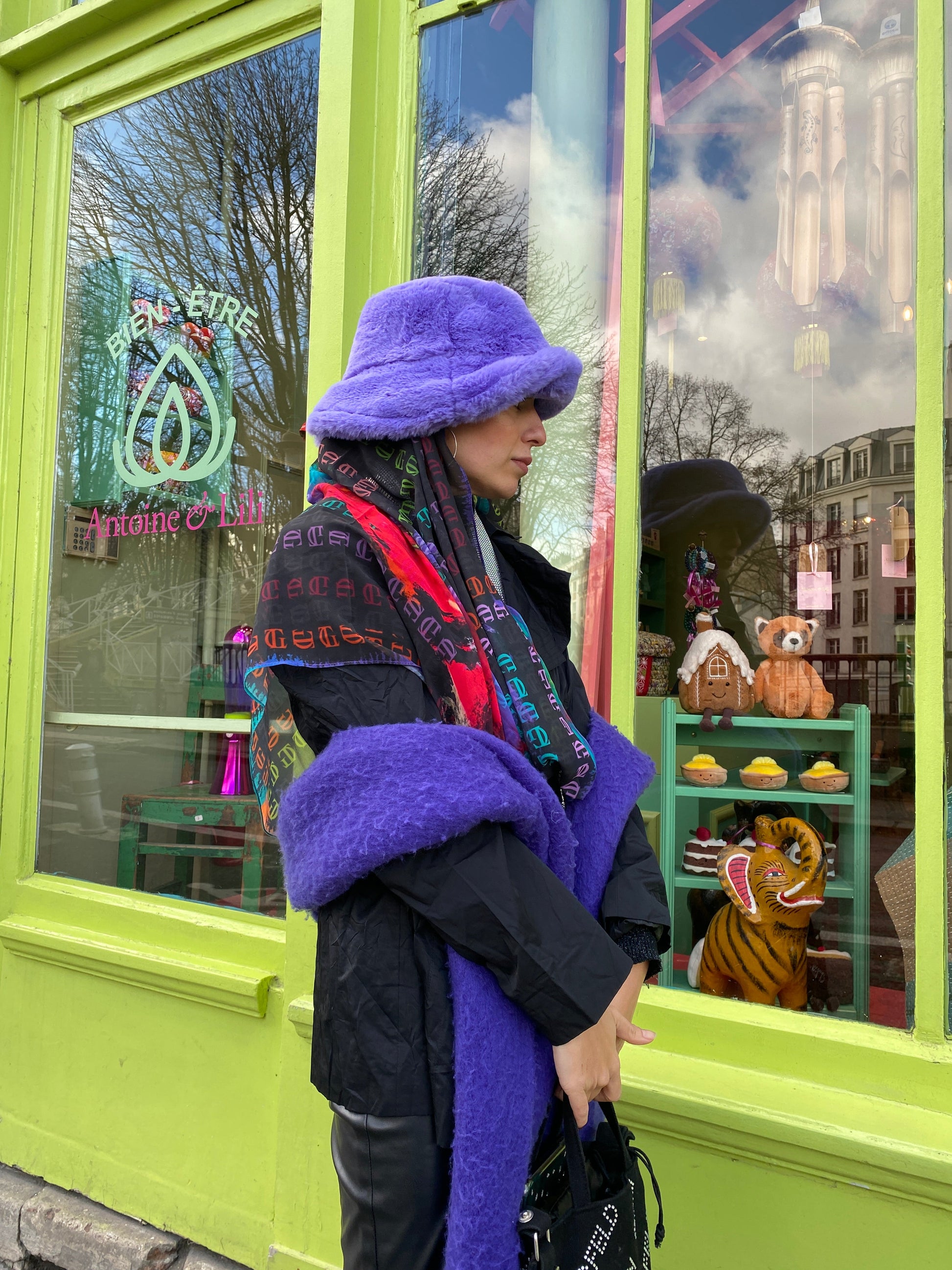 The Lace Garment Scarf, Parisian Edition! Timeless and Modern Modest Fashion - sylvie ||