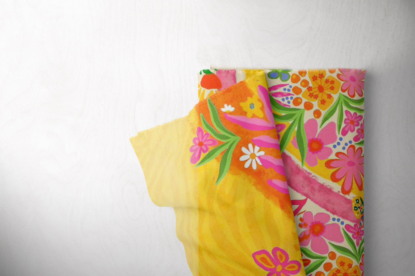 TLG Beach Coverup in Stretch Tulle, Vibrant and Modest, Approximately 59x79 inches