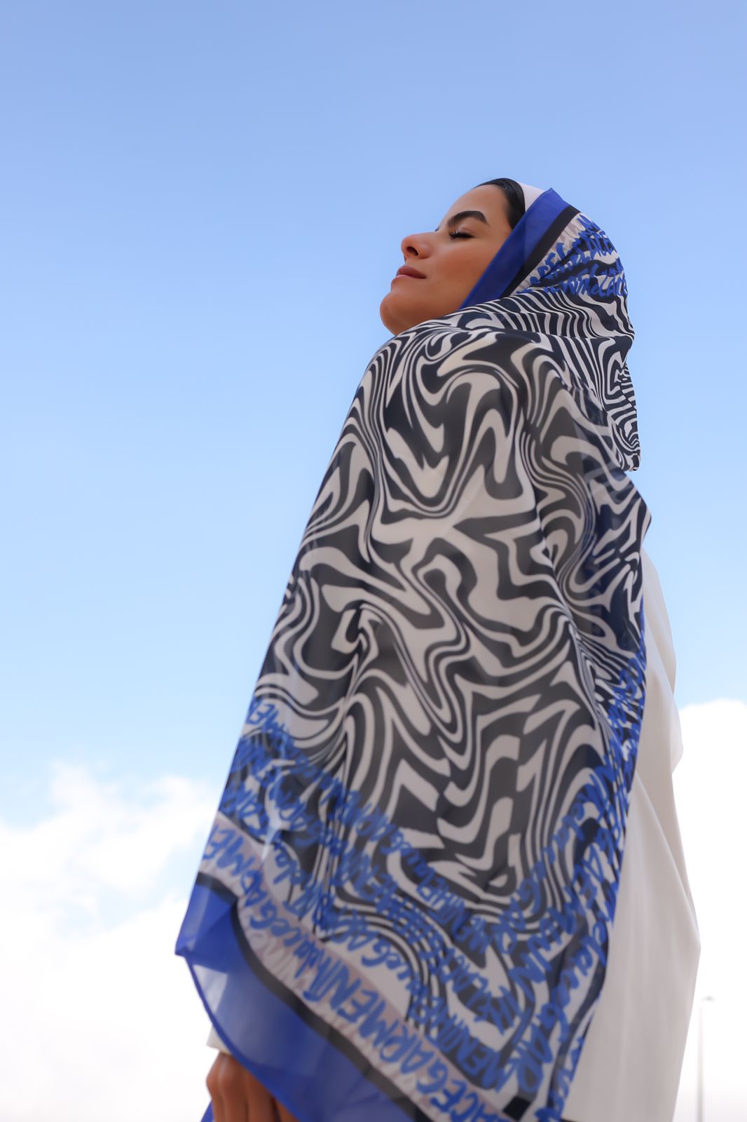 The Definitive Scarf by The Lace Garment - spirit-capsule || Blue