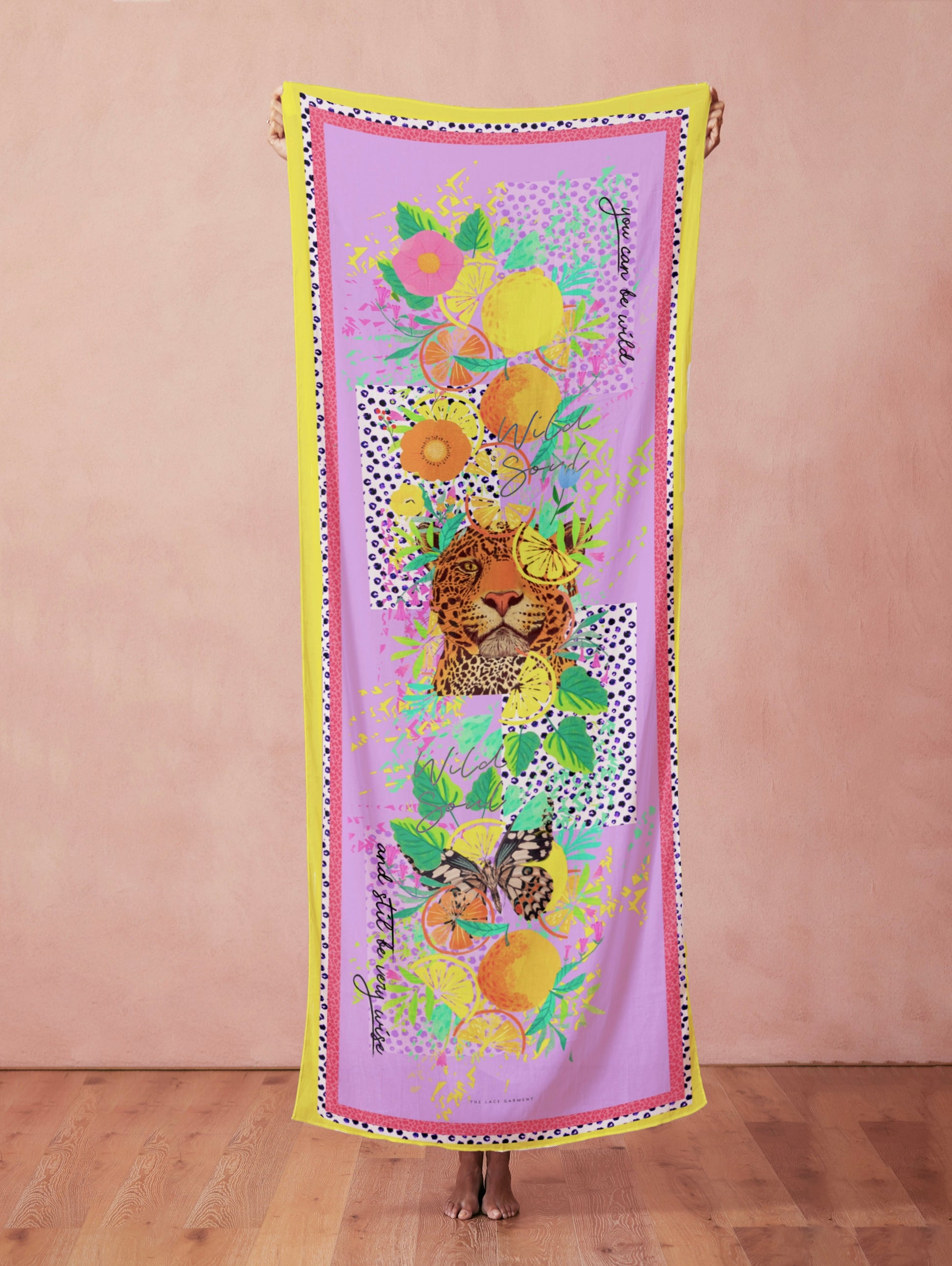 Tropica-Inspired Scarf by The Lace Garment - yola ||